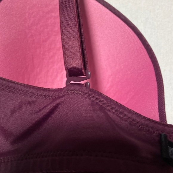 PINK Victoria's Secret Women’s Wear Everywhere T-Shirt Push Up Bra Size 34B - Picture 5 of 9